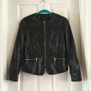 Zara Faux Leather Moto Jacket
